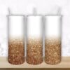 Golden Glitter Confetti design for 20oz Straight/ Tapered Tumbler Template for Sublimation - Full Tumbler Wrap - PNG Download Tamara