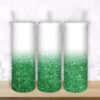 Green Glitter Confetti design for 20oz Straight/ Tapered Tumbler Template for Sublimation - Full Tumbler Wrap - PNG Download Tamara