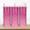 Pink glitter - 20oz Straight/ Tapered Tumbler Design Template for Sublimation - Full Tumbler Wrap - PNG Download