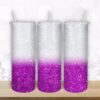Purple silver Glitter Confetti  design for 20oz Straight/ Tapered Tumbler Template for Sublimation - Full Tumbler Wrap - PNG Download Tamara