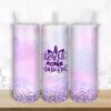 Sparkle like a unicorn Glitter design for 20oz Straight / Tapered Tumbler Template for Sublimation - Full Tumbler Wrap - PNG Download Tamara