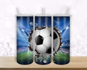 20Oz Skinny tumbler sublimation design of Soccer Night football Stadium | Digital Download Straight And Tapered Tumbler designs png 2022