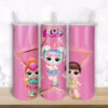 LOL Surprise Dolls Tumbler Design Template - 20oz Straight/ Tapered  for Sublimation - Full Tumbler Wrap - PNG Download