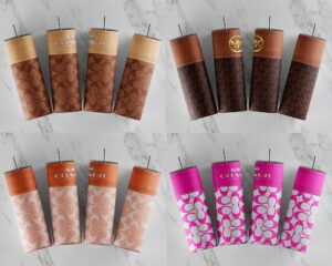 Luxury bag tumbler wrap design , 100+  Sublimation Designs for 20 oz Skinny tumbler sublimation Design, sublimation tumbler, Digital downloads