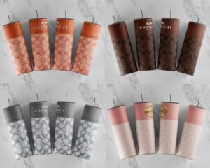 Luxury bag tumbler wrap design , 100+  Sublimation Designs for 20 oz Skinny tumbler sublimation Design, sublimation tumbler, Digital downloads