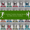NFL tumbler Designs bundle , 32 Team tumbler wrap png for 20 oz skinny tumbler sublimation design digital download, 30 oz football tumbler png (Copy)